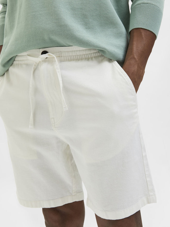 White Shorts