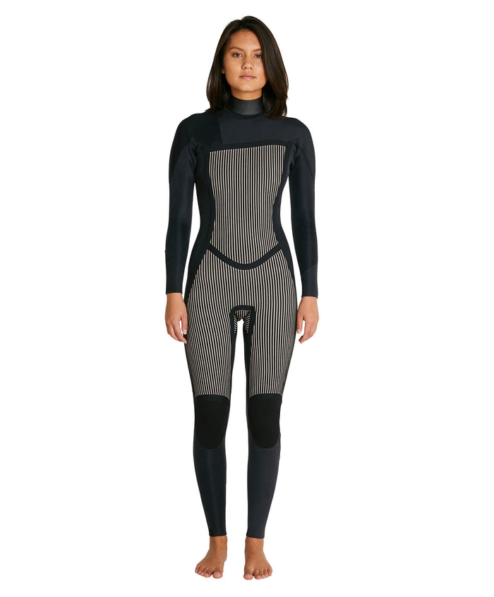 Women's Bahia 3/2mm Steamer Chest Zip - Black