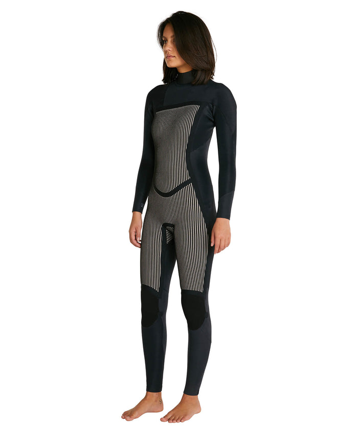 Women's Bahia 3/2mm Steamer Chest Zip - Black