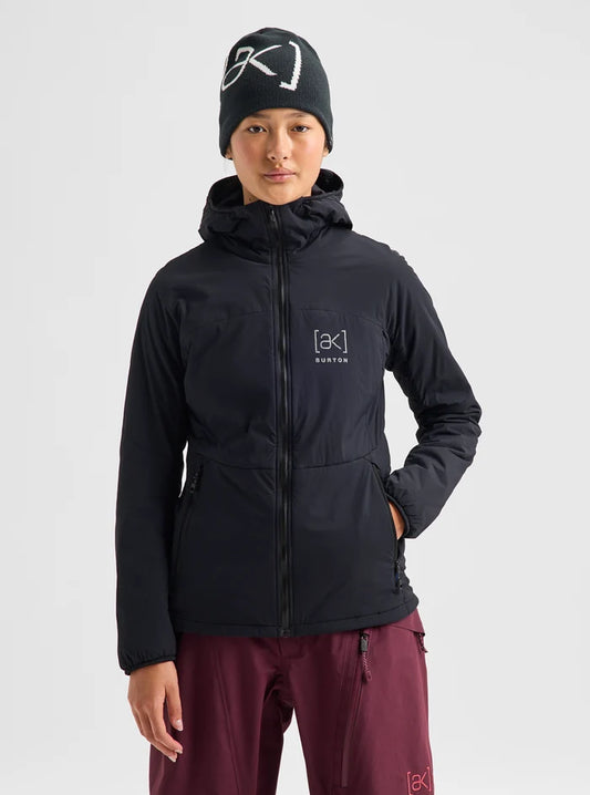 Product image of Women's Burton [ak] Helium Hooded Stretch Insulated Jacket[Variant:True Black]