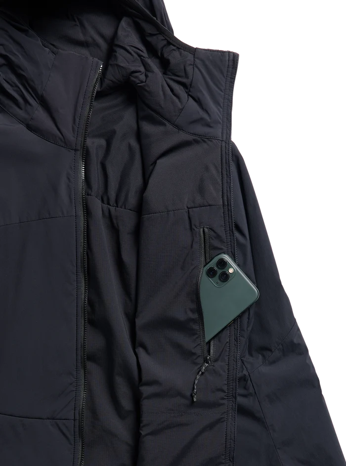 Product image of Women's Burton [ak] Helium Hooded Stretch Insulated Jacket[Variant:True Black]