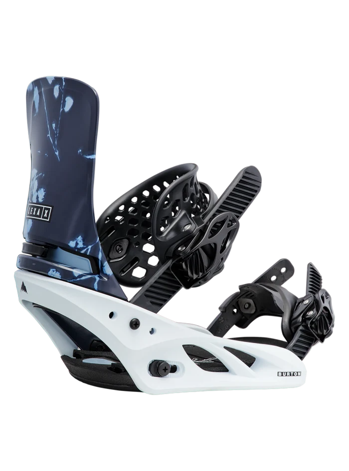 Product image of Women's Burton Lexa X Re:Flex Snowboard Bindings[Variant:Cyanotype Floral / White]