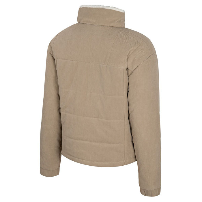 Women's Luxury Corduroy Puffer Jacket