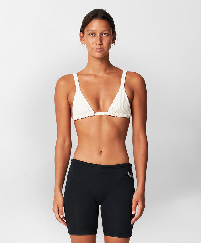Women's Reactor 1.5mm Long Wetsuit Shorts - Black