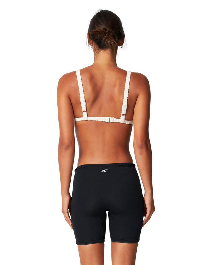 Women's Reactor 1.5mm Long Wetsuit Shorts - Black