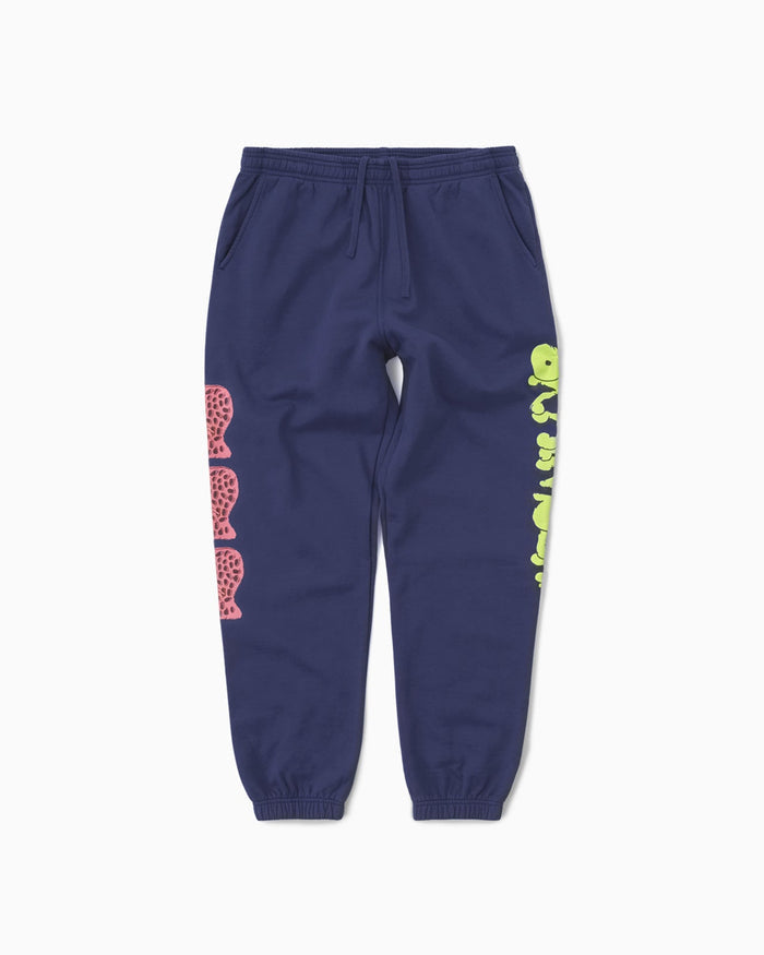 Worm Hole Sweatpant Navy