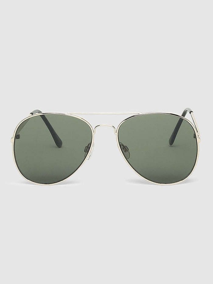 Yellow Aviator Sunglasses