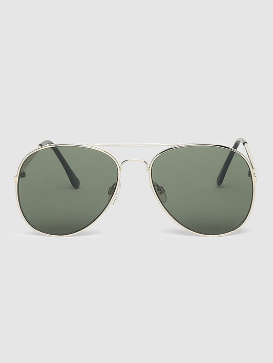Yellow Aviator Sunglasses