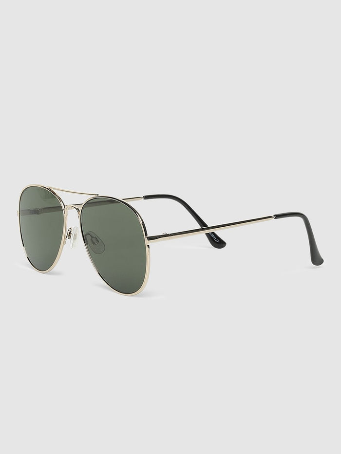 Yellow Aviator Sunglasses