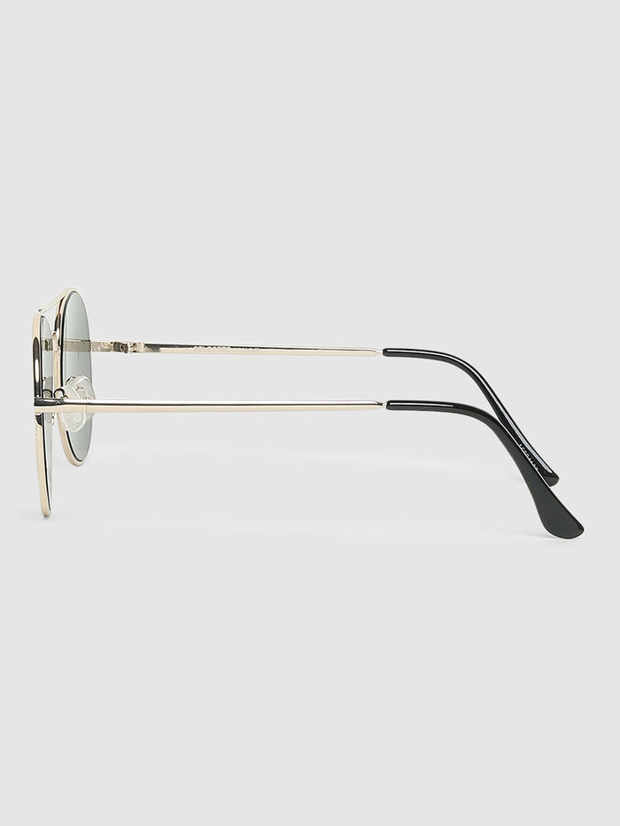Yellow Aviator Sunglasses